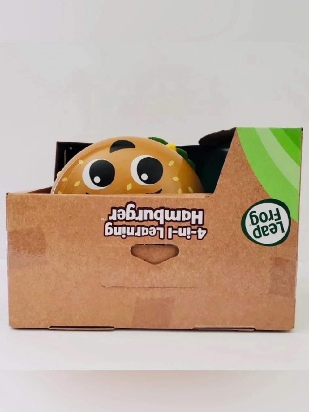 🆕 LeapFrog 4-in-1 Learning Hamburger Skillful Stacking Toy With Sensory Textures